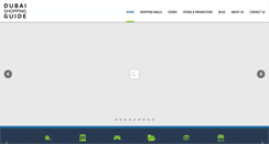 Desktop Screenshot of dubaishoppingguide.com
